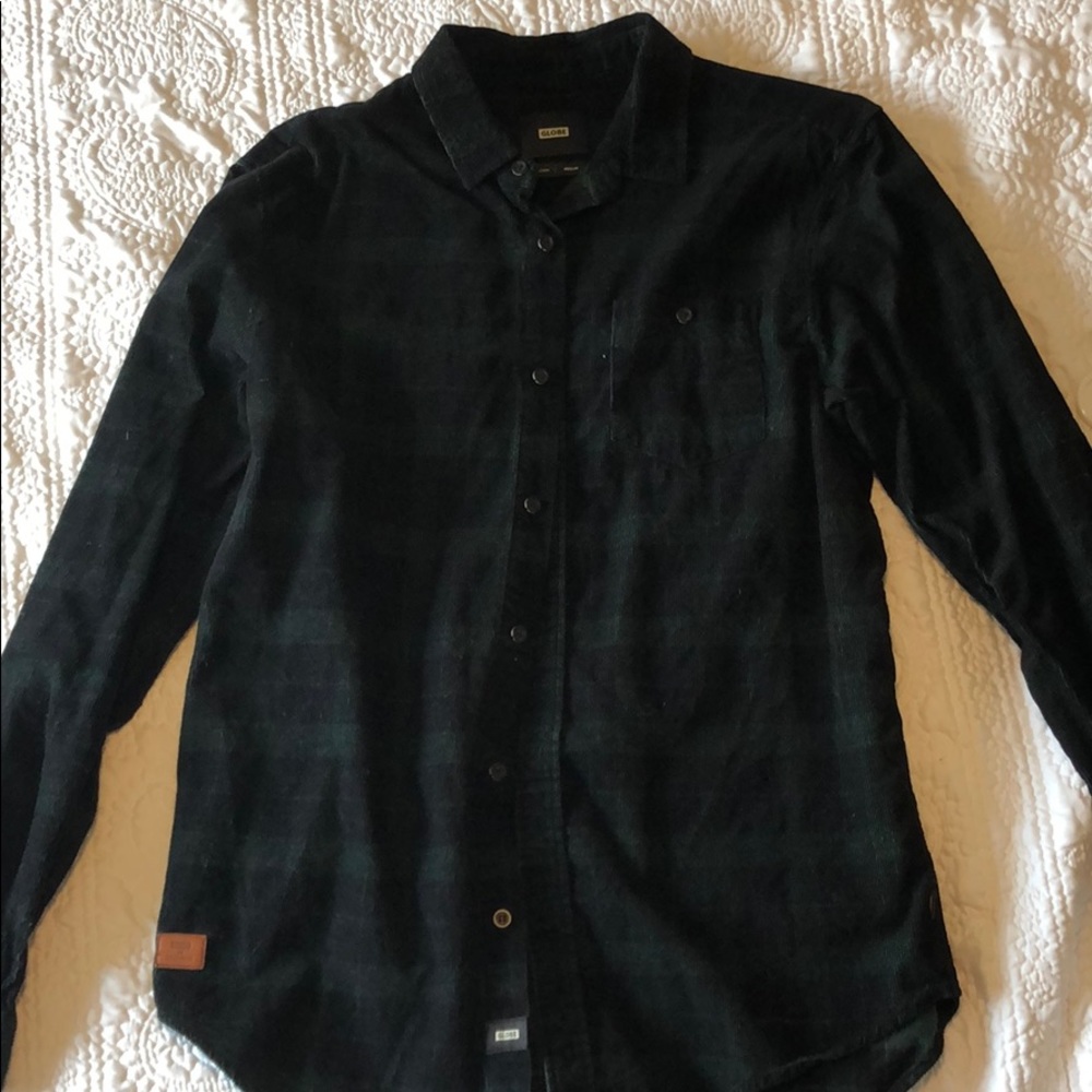 Globe Corduroy long sleeve button up